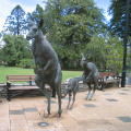 Estatua de bronce del bastidor de bronce del tamaño natural de la decoración del jardín para la venta